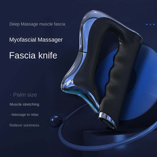 Clever Myofascial Massage Device - Fascia Scraper Guasha Tool, Deep Muscle Relaxation Massager
