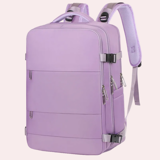 Foldable Waterproof Oxford Cloth Backpack - Large Capacity with Independent Shoe Storage in 5 Hip Colors 🌈