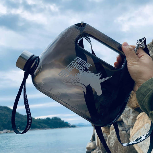 独特的 1500 毫升。水瓶 - 露营 - 健身 - 户外 - 超大容量