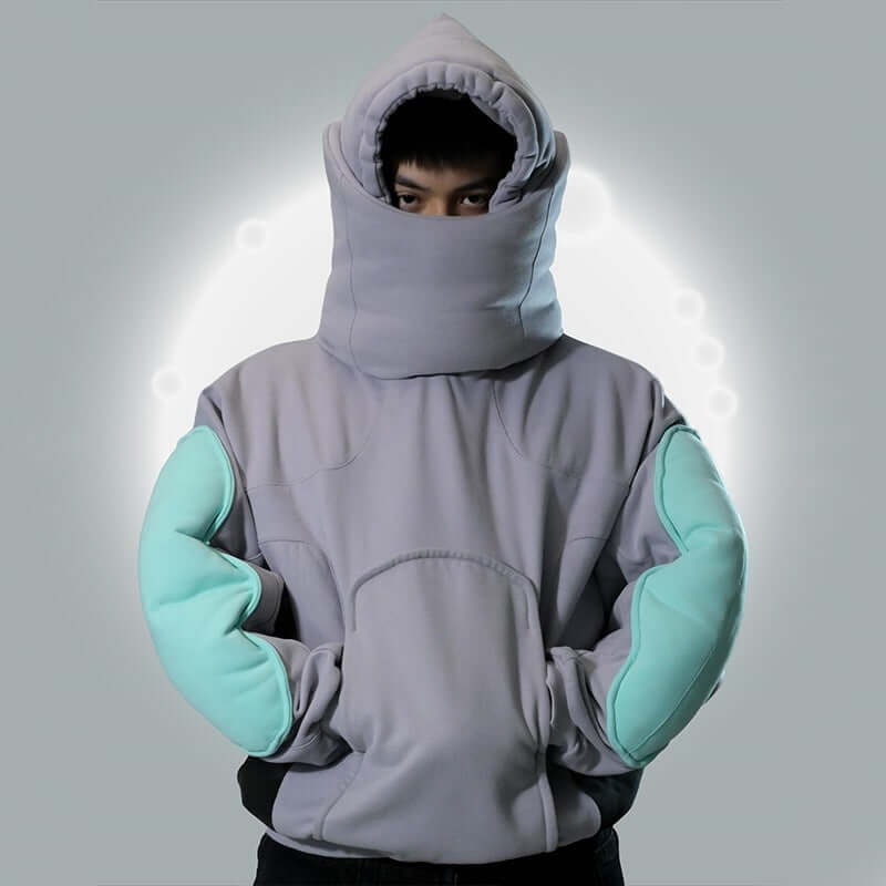 Sports Fashion Loose Hoodie - Super Warm ♨️ with Face Wrap Casual Sweatshirt