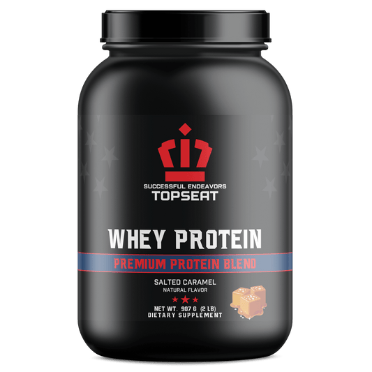 Topseat Whey Protein 2lb. Natural Salted Caramel