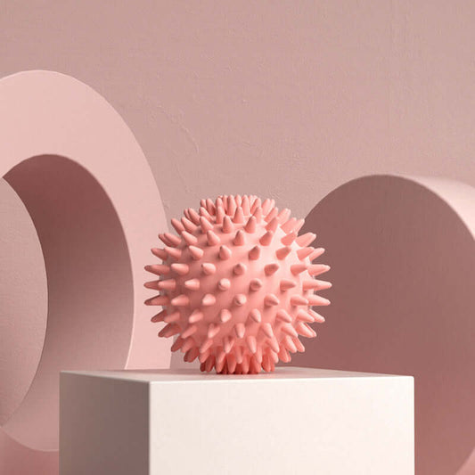 Durable Sport Massage & Pain Relief Ball - Spiky Design for Myofascial Release, Muscle Recovery, Deep Tissue Work & Trigger Points
