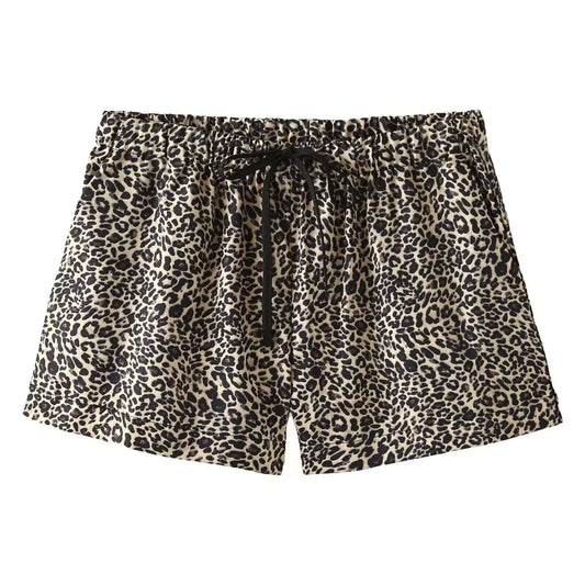 Popular Trending Leopard Print Shorts - Hip Street Fashion Seasonal Favorite