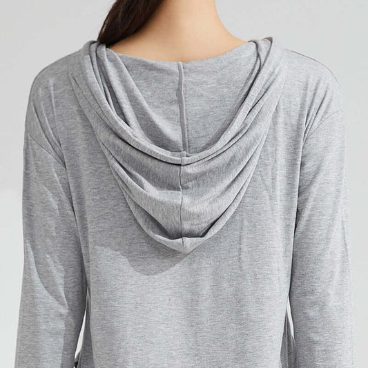 Fashion Basics Fast Drying - Long Sleeve Yoga Fitness Hoodie