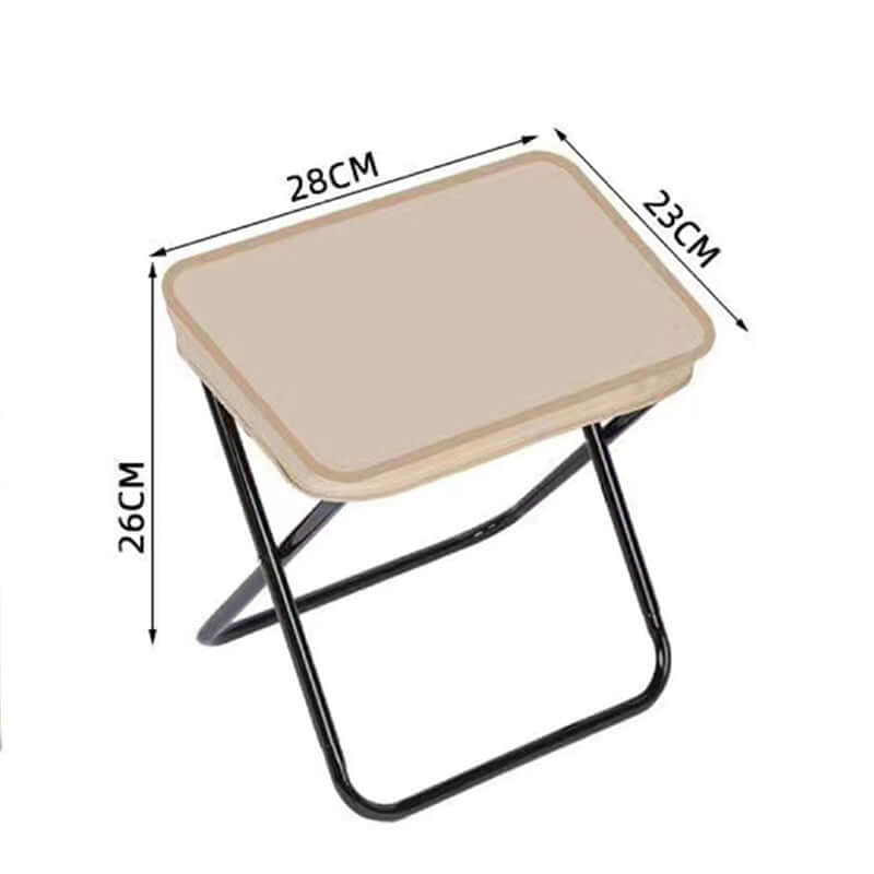 Portable Ultralight Camping - Picnic Chair - Doubles as Fishing Stool & Travel Seat with Fishing Tool Holder