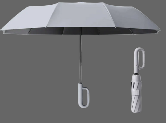 Unisex Folding Sunshade Umbrella - Automatic Ring Umbrella, Rain and UV Sun Protection ☂️