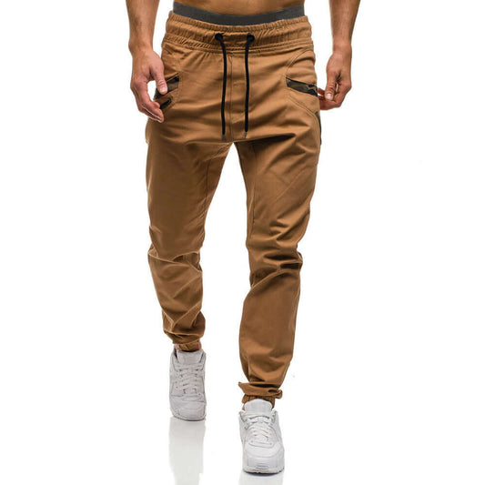 Men's Chic Fashion Tracksuit Sweatpants - Unique Styling Solids