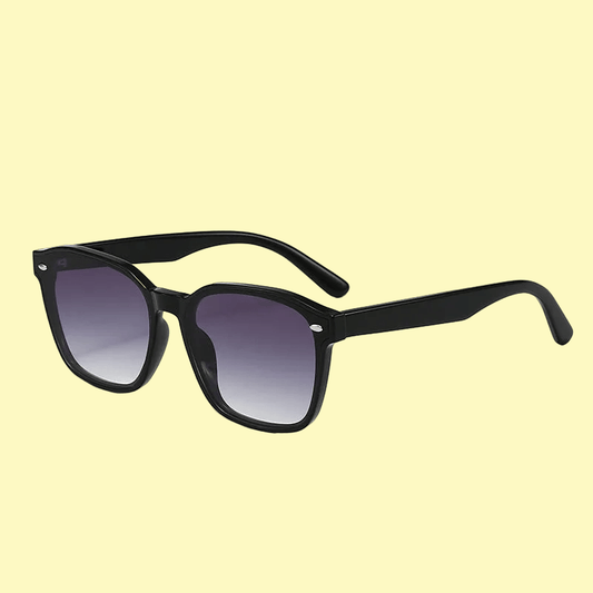 Chic Unisex Square Sunglasses - High Definition Nylon Lens in Classic Black or Brown 😎