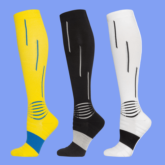 Soccer and Fitness Socks 🧦 Unisex Long Tube Fitness Exercise Pressure Socks