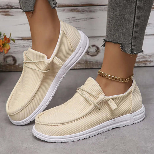 Women's Gorgeous Round Toe Canvas Sneakers in 7 Beautiful Color Options 🌈