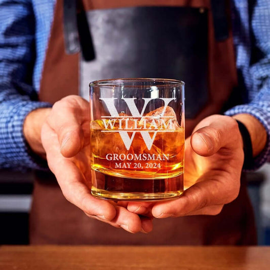 Glass Liquor Highball Drinking Glass - Giftable Trendy Drinkware 🎁