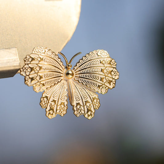 Gorgeous Enamel Butterfly Brooch Jewelry Accessory 🦋