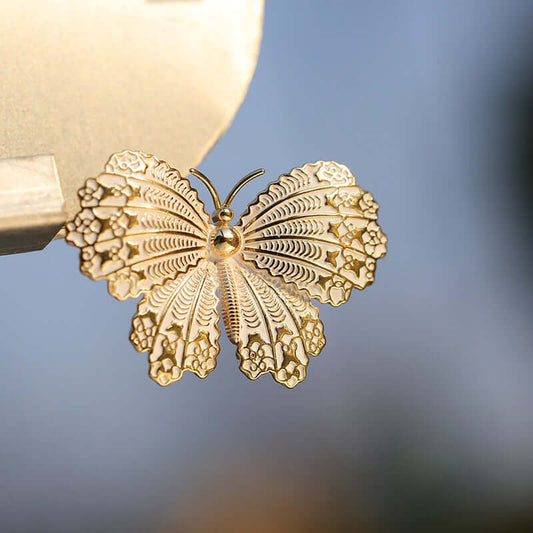 Gorgeous Enamel Butterfly Brooch Jewelry Accessory 🦋