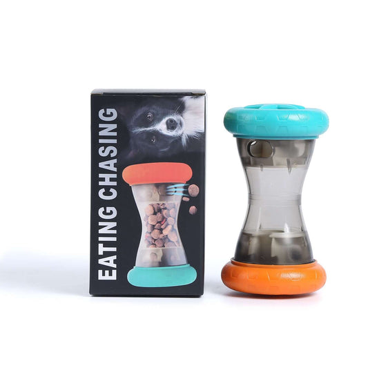 Popular Trending Dumbbell Dog Toy - Slow Feeder - Training + Interactive Fun 🐕🦺