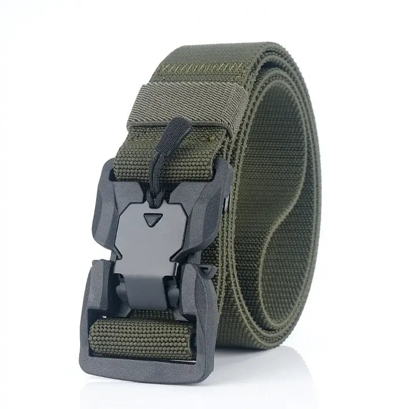Popular Genuine Military Tactical Belt 🪖 - Quick Release Magnetic Buckle