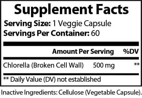 Topseat Chlorella Pure 500 mg