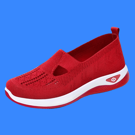 Women's Ultra Comfort Sneakers - Lightweight Breathable Mesh Round Toe Wedge