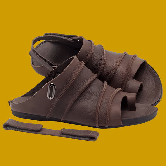 Women's Durable Multi-Purpose Slippers - Sandals - Velcro with Toe Clip