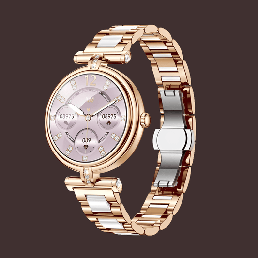 Women's AK62 Smart Watch HD Screen - Sports Fitness Tracker Bluetooth Calling & Many Smartwatch Features 🤓