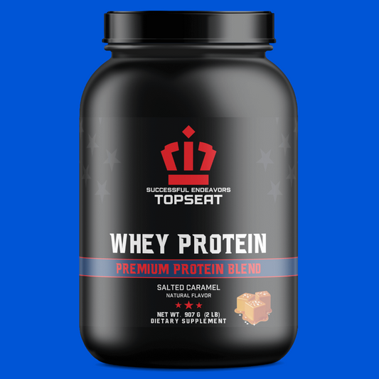 Topseat Whey Protein 2lb. Natural Salted Caramel