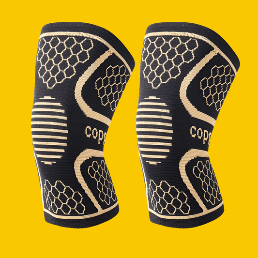 Top Quality Sports Knee Pads - Moisture Wicking Deodorizing Copper Ion for Basketball,Hiking,Running & More 🏃♀️🏃