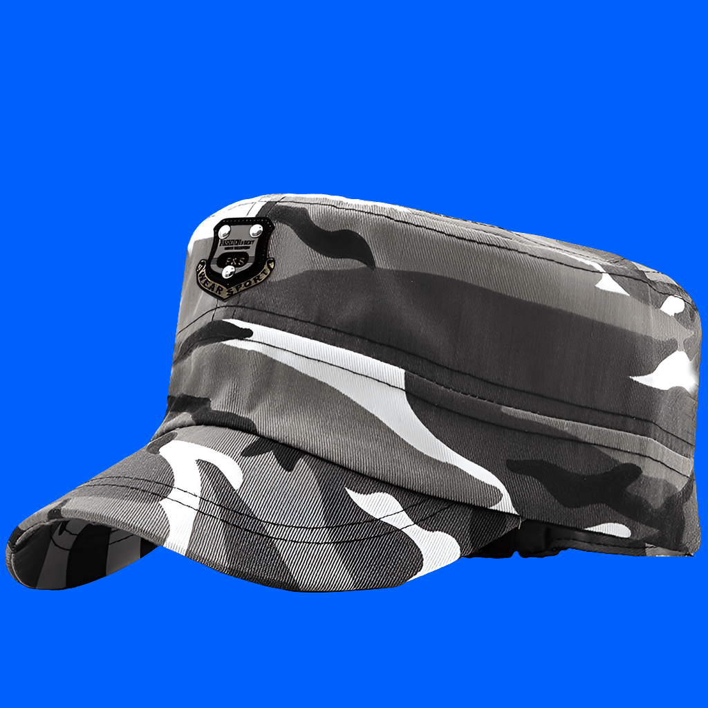 Popular Unisex Camouflage Hat - Multiple Cool Colors with Front Emblem 🧢