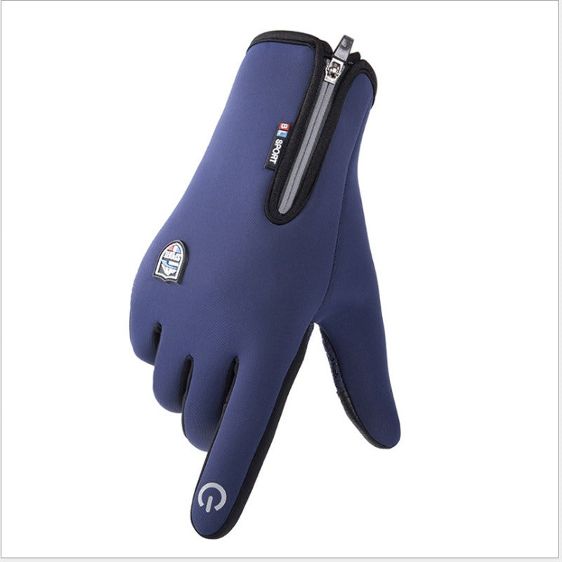 Thermal Warm Outdoor Gloves 🧤 Durable Zip Tight Windproof & Waterproof Touchscreen Sensitivity