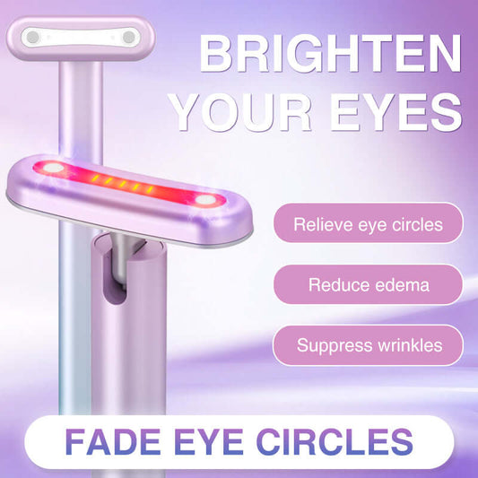 Portable Rechargeable Electric Eye Massager with Microcurrent - Suppress Eye Circles & Wrinkles ! ❣️