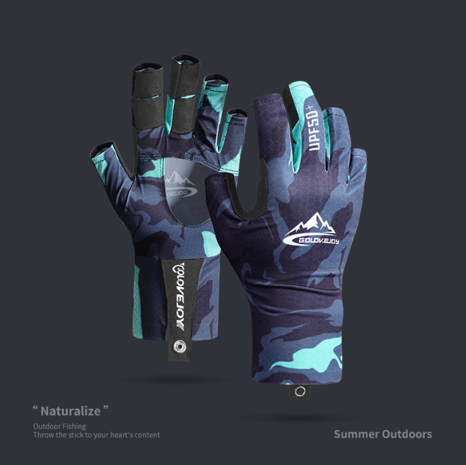 Professional Outdoor Sports and Fishing Gloves - Non-Slip Half Finger Nylon & Spandex 🎣