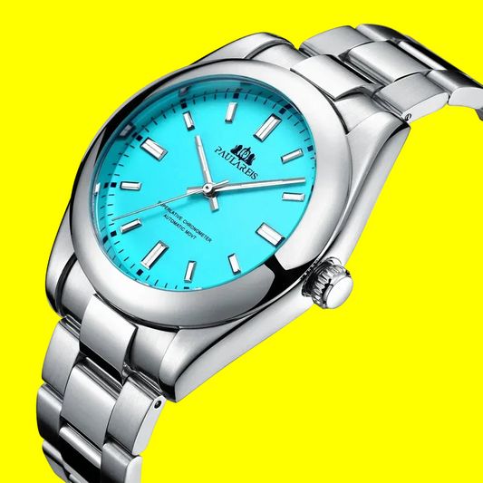 Men's Luxury Automatic Mechanical Watch - Solid Stainless Steel Strap in 7 Color Options 🌈