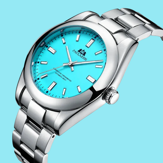 Men's Luxury Automatic Mechanical Watch - Solid Stainless Steel Strap in 7 Color Options 🌈