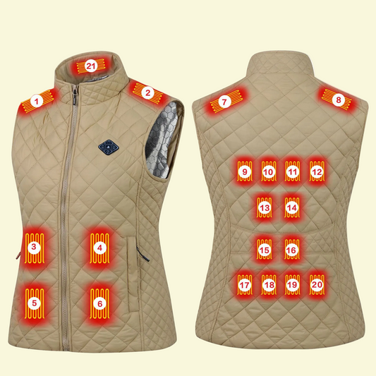 Stay Warm Heating Vest ♨️ USB Smart Charging DC Port Constant Electric Warm Temperature Comfort