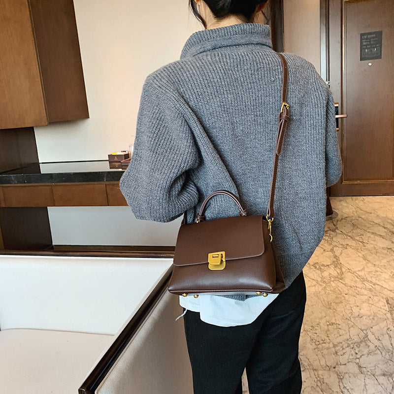 Women's Petite Single-Shoulder Crossbody Handbag 👜 Lovely Small Square Bag in Four Color Options