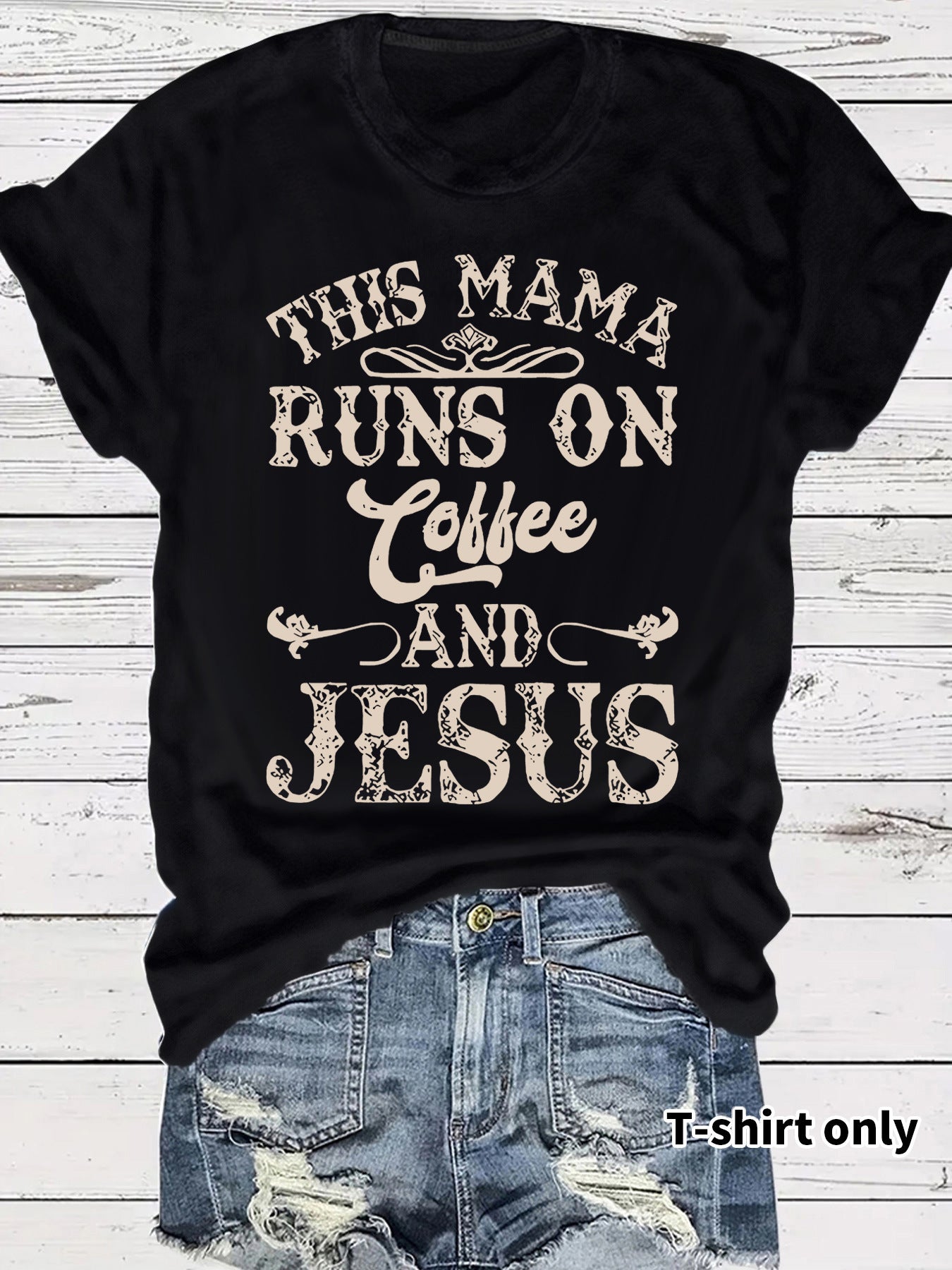 Humorous  COFFEE Print T-shirt in Popular Mixed Unisex Colors ☕️🌈 Grab Multiple Colors !