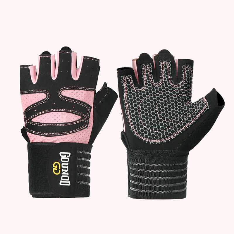Popular Professional Fitness Gloves - Silicone Anti-Slip Grip, Breathable & Wear-resistant Half Finger Style 🧤