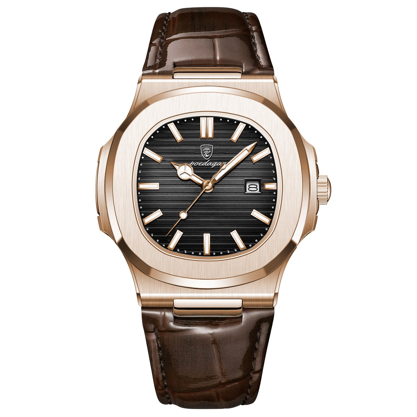 Men's Classy Fashion Business Watch - Waterproof Luminous Quartz in Stunning Colors