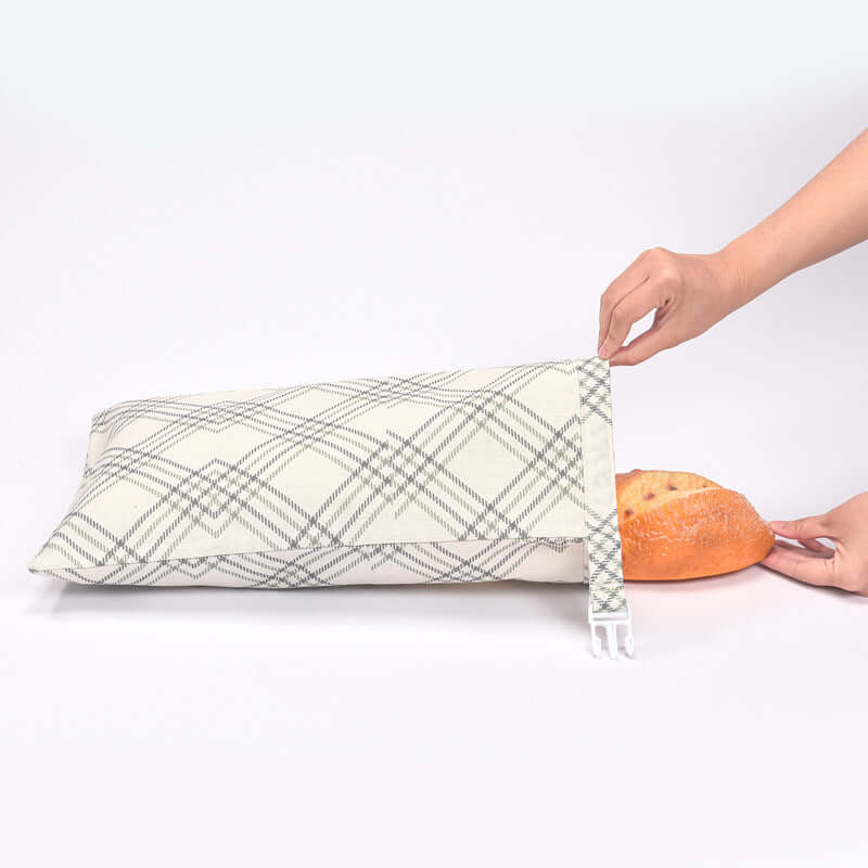 Popular Beeswax Bread Bags – Natural Beeswax-Lined Cotton Bags for Freezer & Fridge Storage 🍞