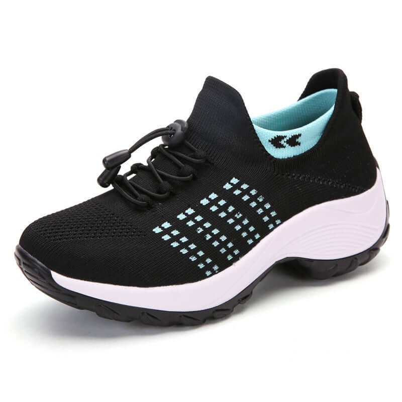 Unisex Trendy Mesh Knit Sneakers - Breathable Athletic Shoes in Snazzy Colors 🌈