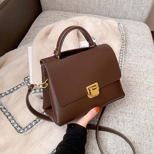 Women's Petite Single-Shoulder Crossbody Handbag 👜 Lovely Small Square Bag in Four Color Options