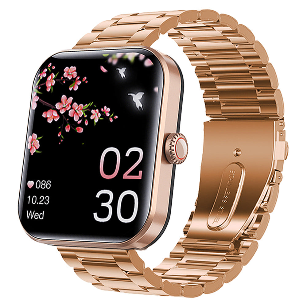 Chic All-in-One Smart Watch with Advanced Health Monitors