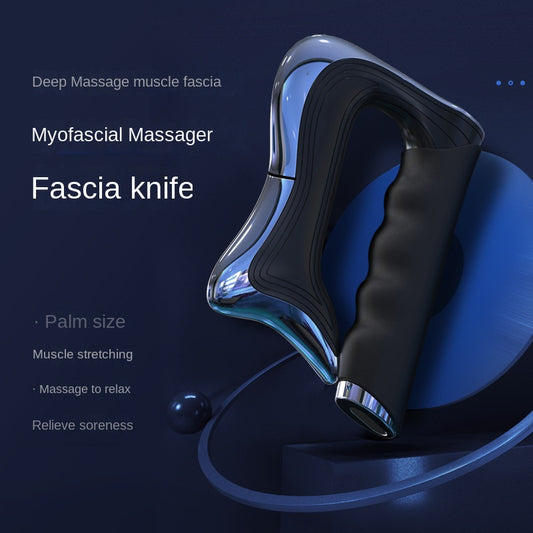 Clever Myofascial Massage Device - Fascia Scraper Guasha Tool, Deep Muscle Relaxation Massager