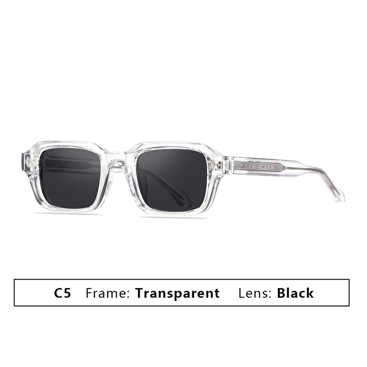 Popular Hip Square Frame Sunglasses UV400 - Perfect Year Round Accessory ! 😎