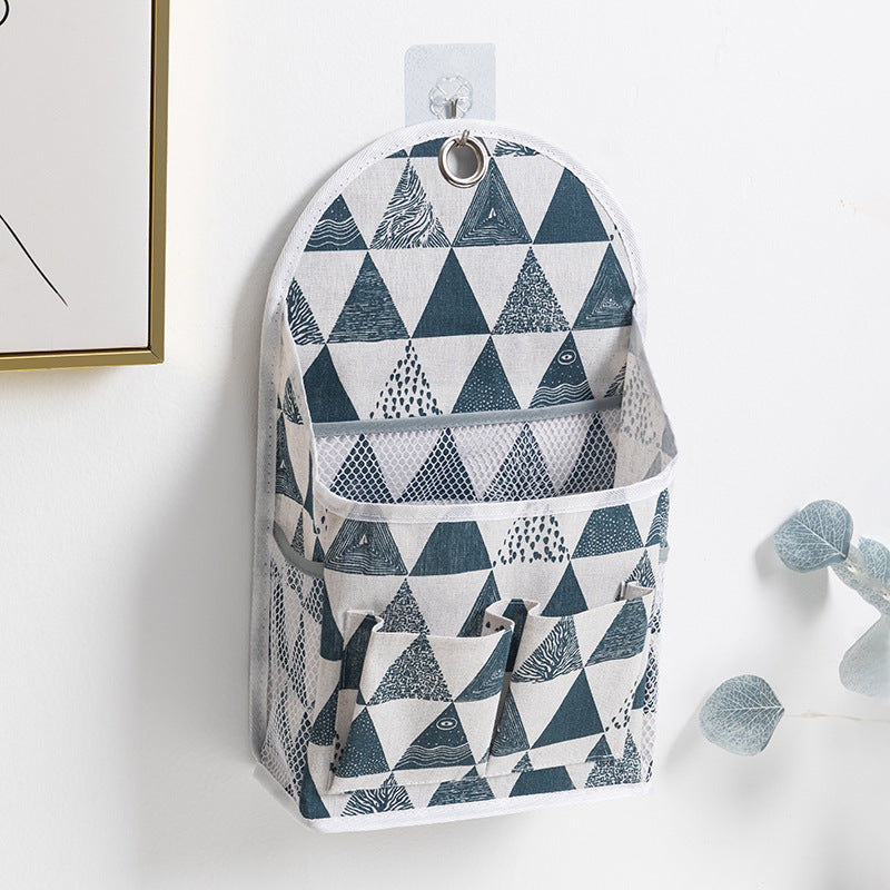 Creative Design Dormitory or Home Wall Hanging Fabric Storage Bag - Durable, High Load Capacity