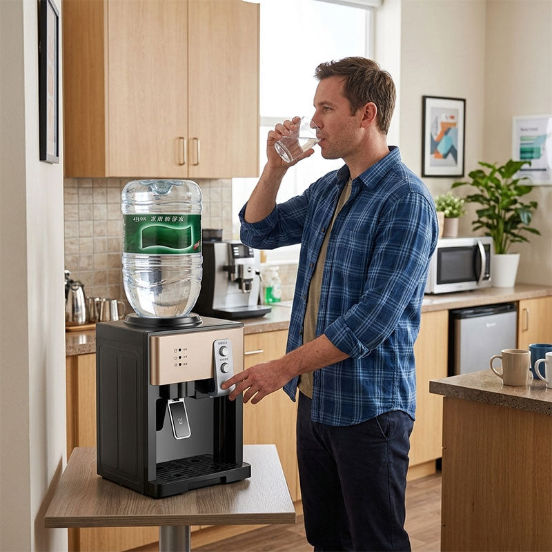 Electric Countertop Water Dispenser 8°C-95°C 🚰 Hot and Cold Water Cooler for Home & Office Use
