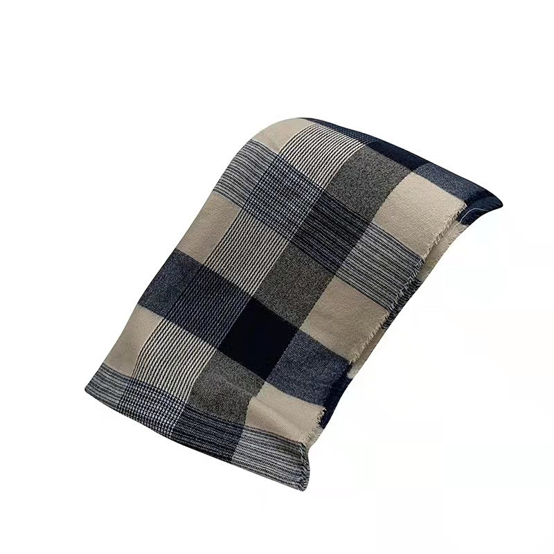 GIANT Cozy Autumn and Winter Versatile Plaid Scarf ♨️ Thickened For Warmth 195 x 50cm