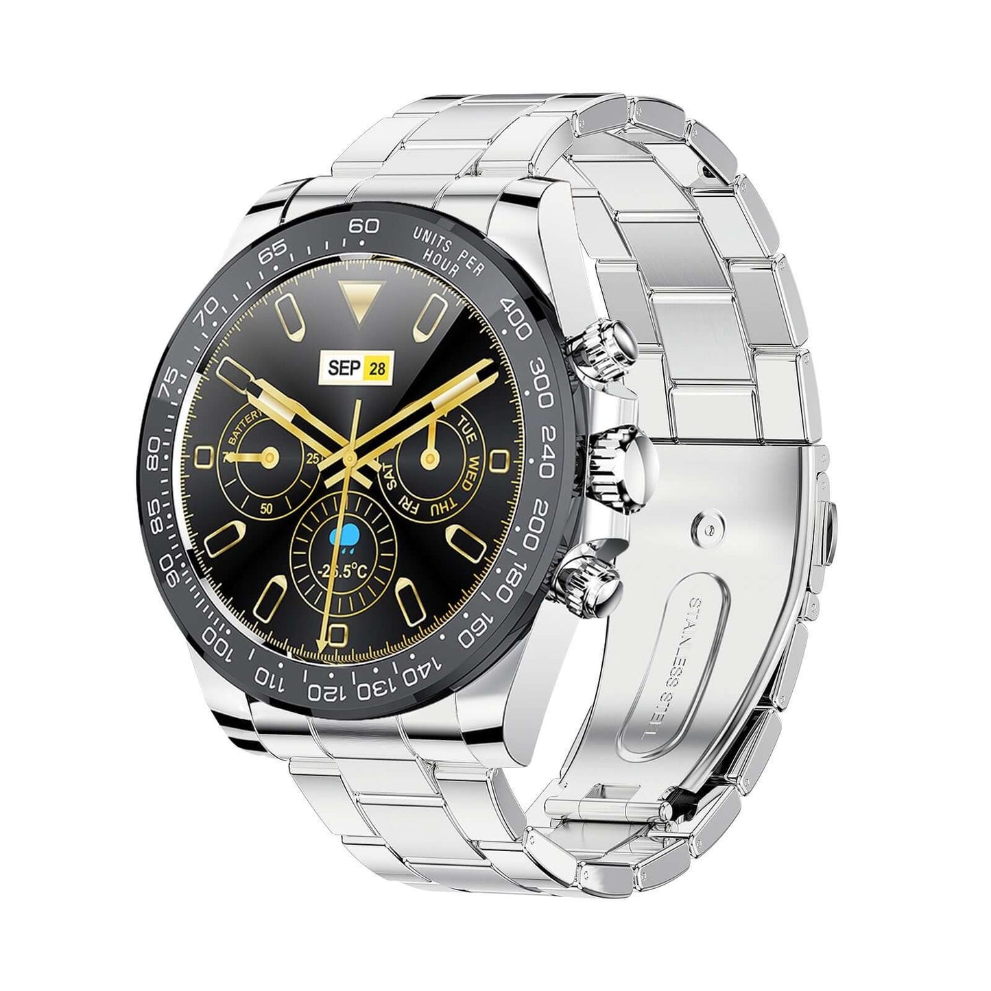 Fashion Smart Watch - Heart Rate, Sleep Monitoring, Sports Functions, Long battery Life Bluetooth Calling