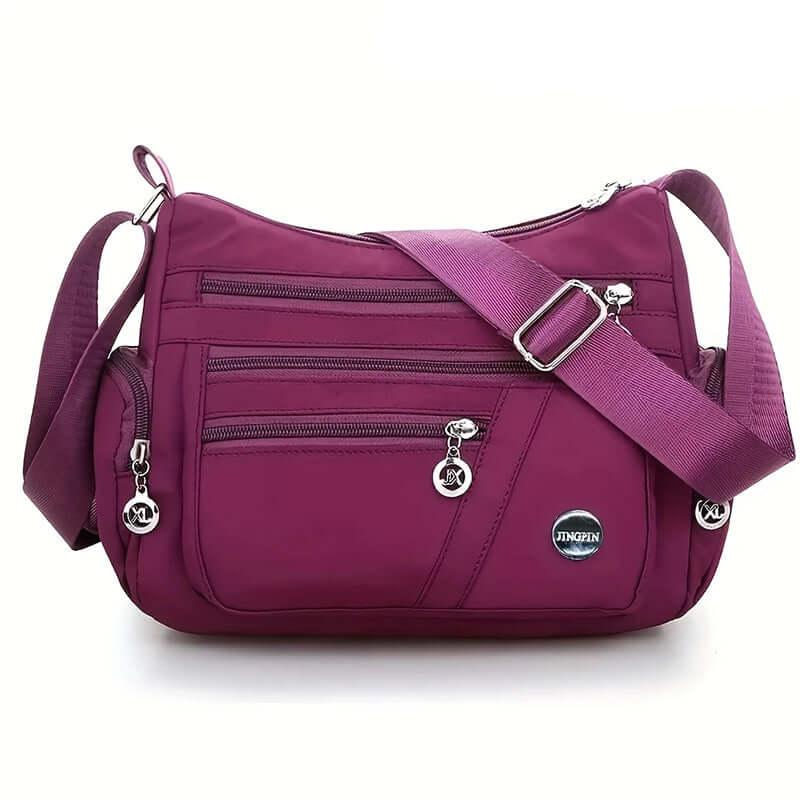 Multi-compartment Single-Shoulder Crossbody Handbag - Lightweight Large-capacity in Cool Colors 🌈