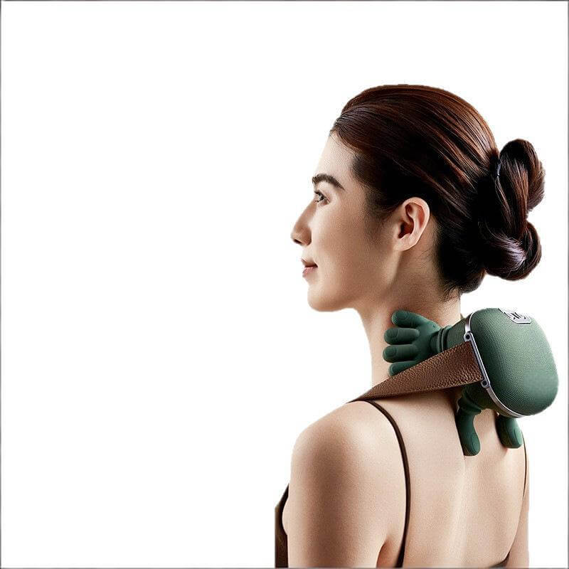Multi-Function Heating Kneading Massager - Shoulder, Neck, Cervical + Trapezius Muscle Relief ❣️♨️