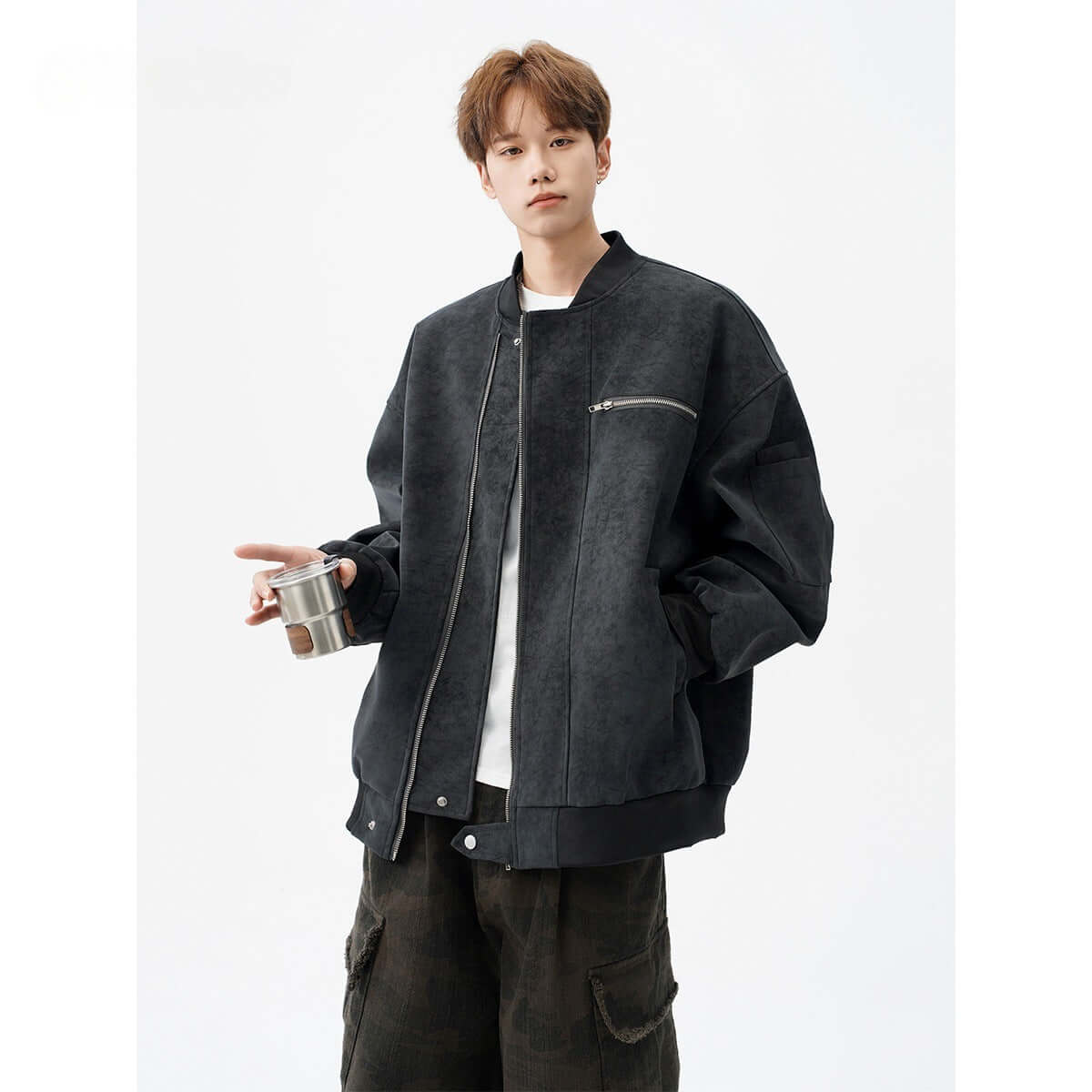Men's Oversized Super Warm PU Leather Coat - Street Style Fashion - Popular Trending ♨️