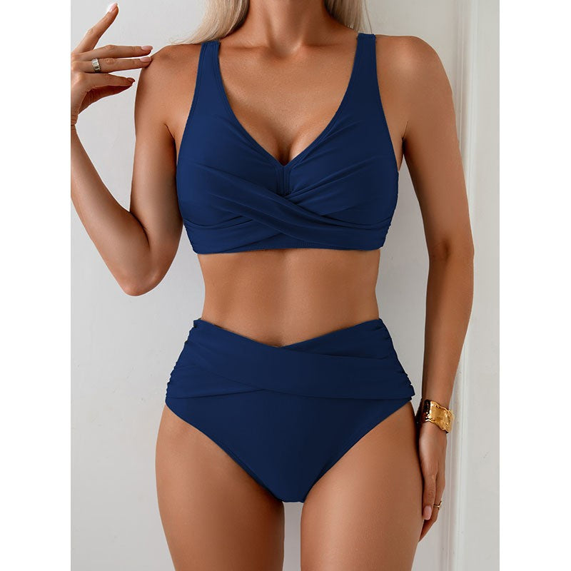 Sexy 2 pc. Bikini Coordinates Set - Popular Casual Beach Swimwear in 5 Color Options 🏖